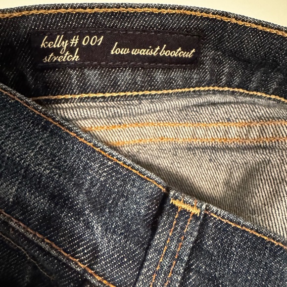 Vintage Citizens of Humanity Kelly #001 Low Waist Bootcut Stretch Jeans Size 28 - Picture 3 of 5
